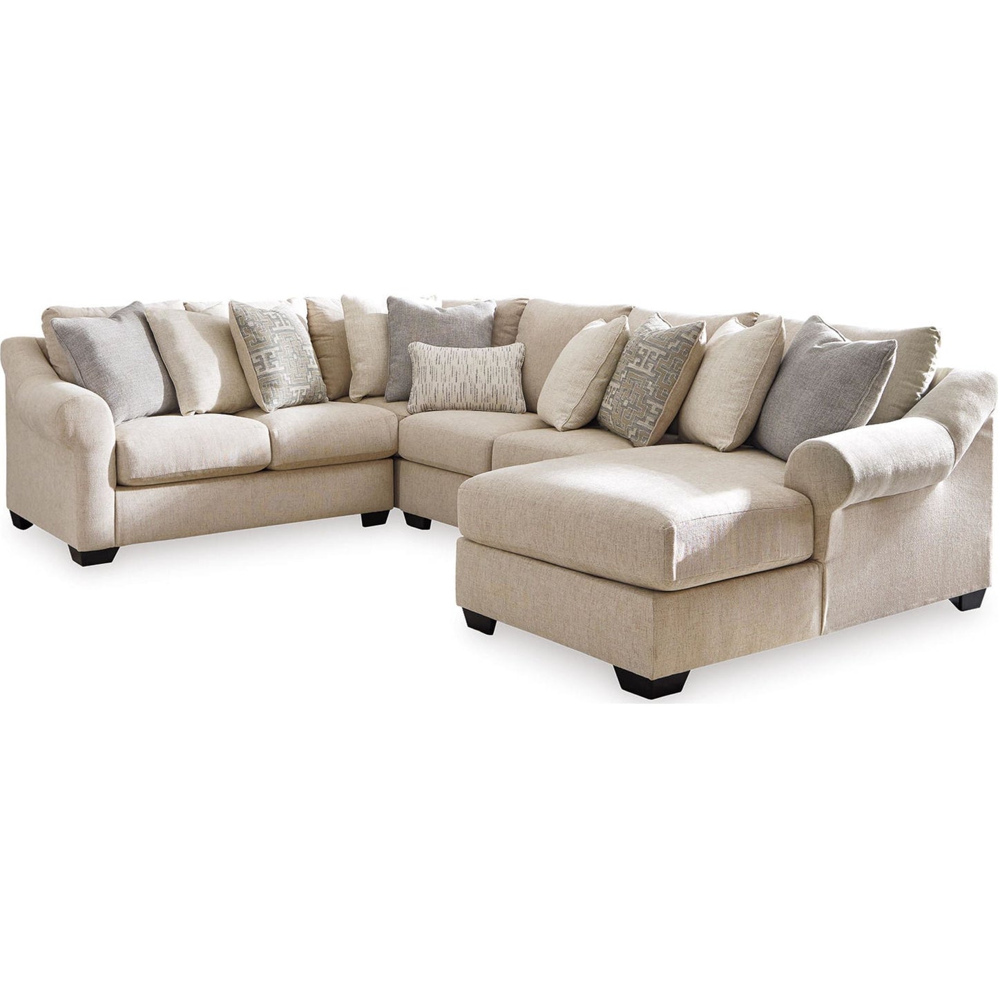 Canapé d'angle 4 pièces exclusif Carnaby