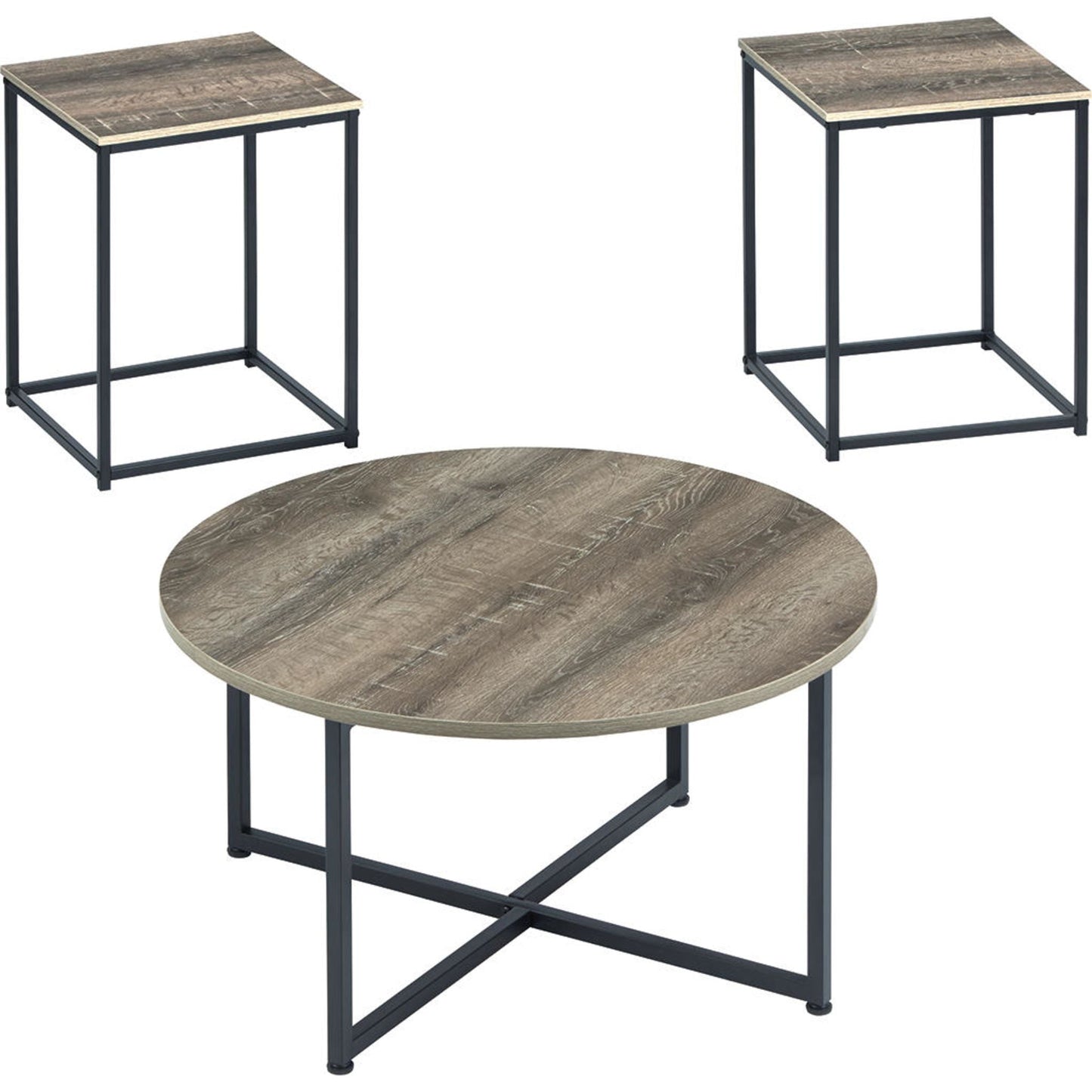 Ensemble de tables d'appoint Wadeworth (ensemble de 3)