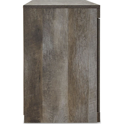 Meuble TV Wynnlow avec cheminée