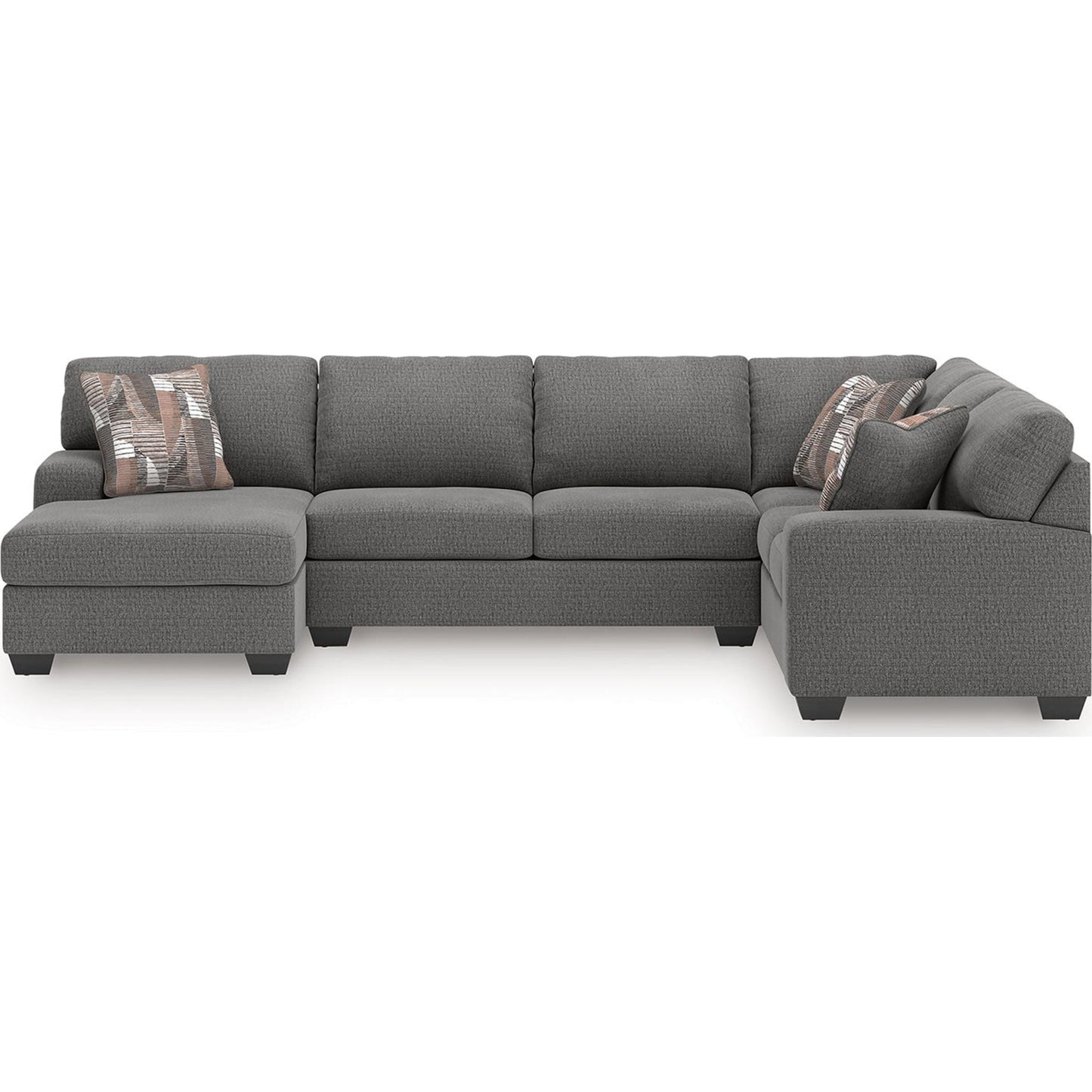 Canapé d'angle 3 pièces Newellen avec méridienne