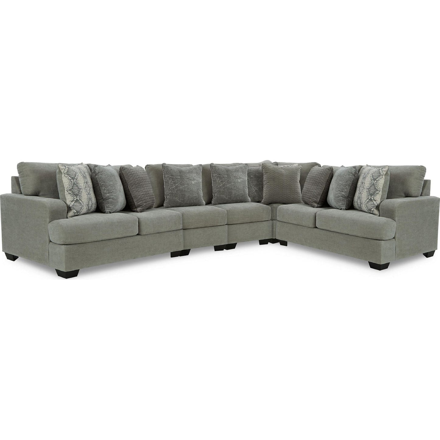 Canapé d'angle 5 pièces exclusif Keener