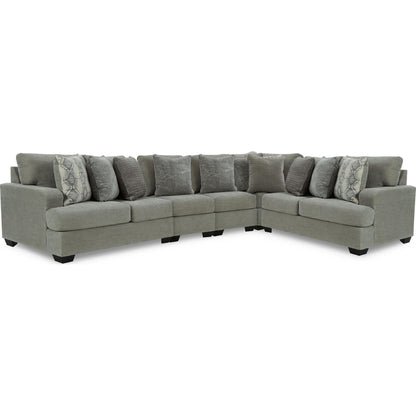 Canapé d'angle 5 pièces exclusif Keener