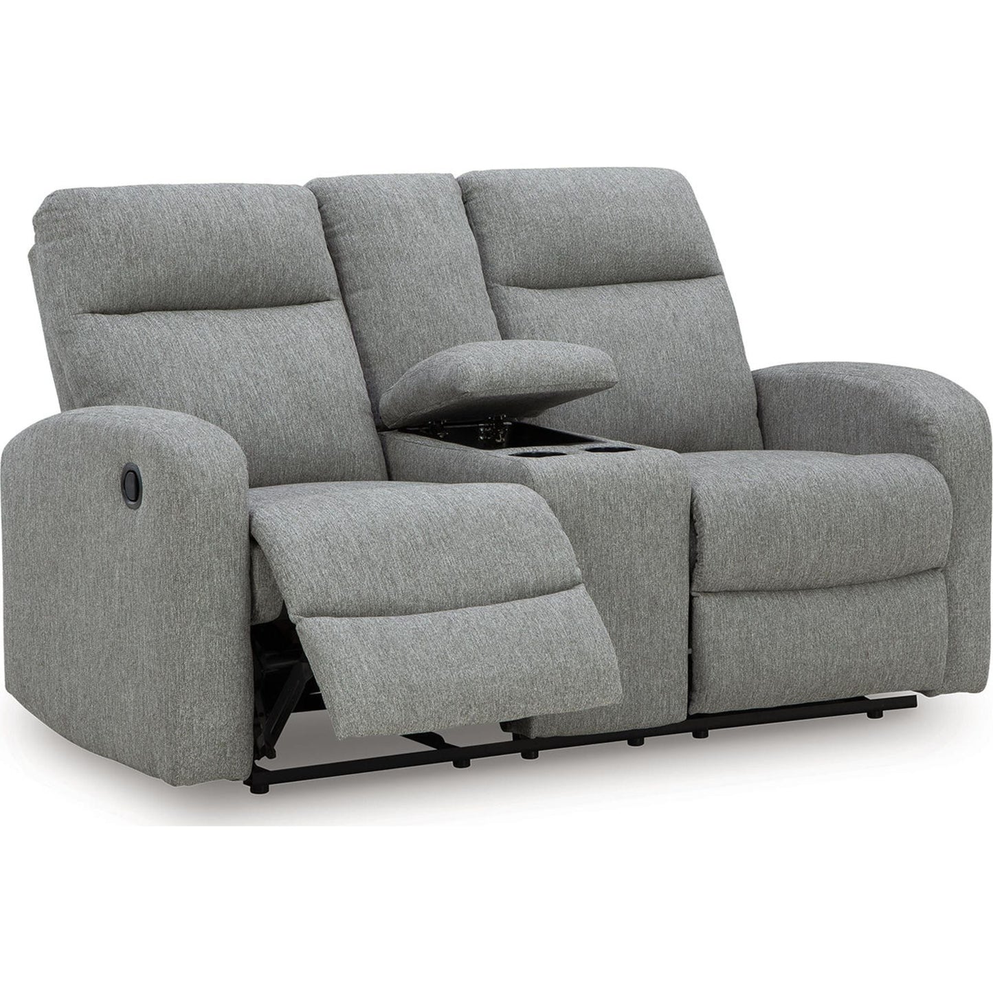 Canapé inclinable deux places Moreau Place avec console