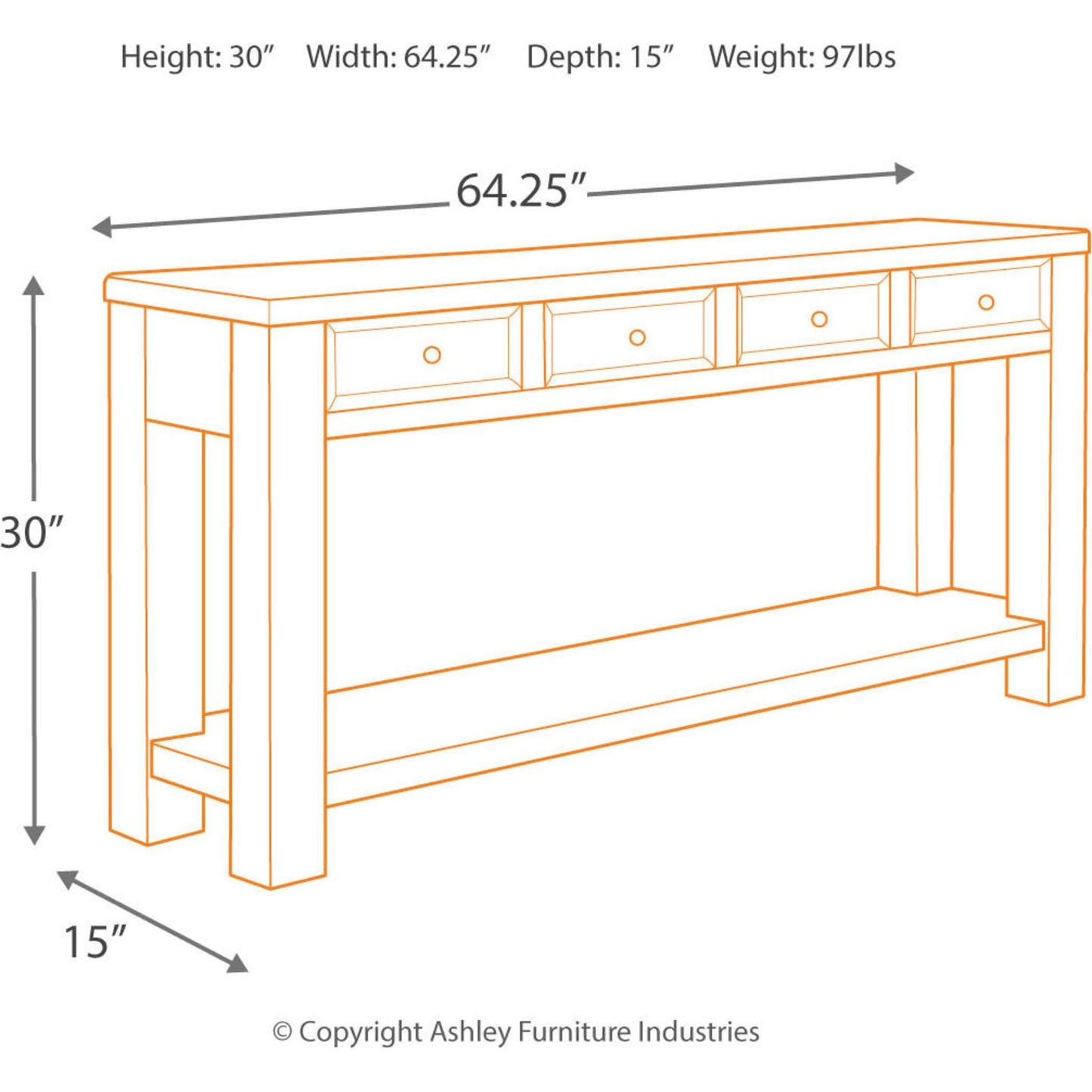 Table basse Gavelston
