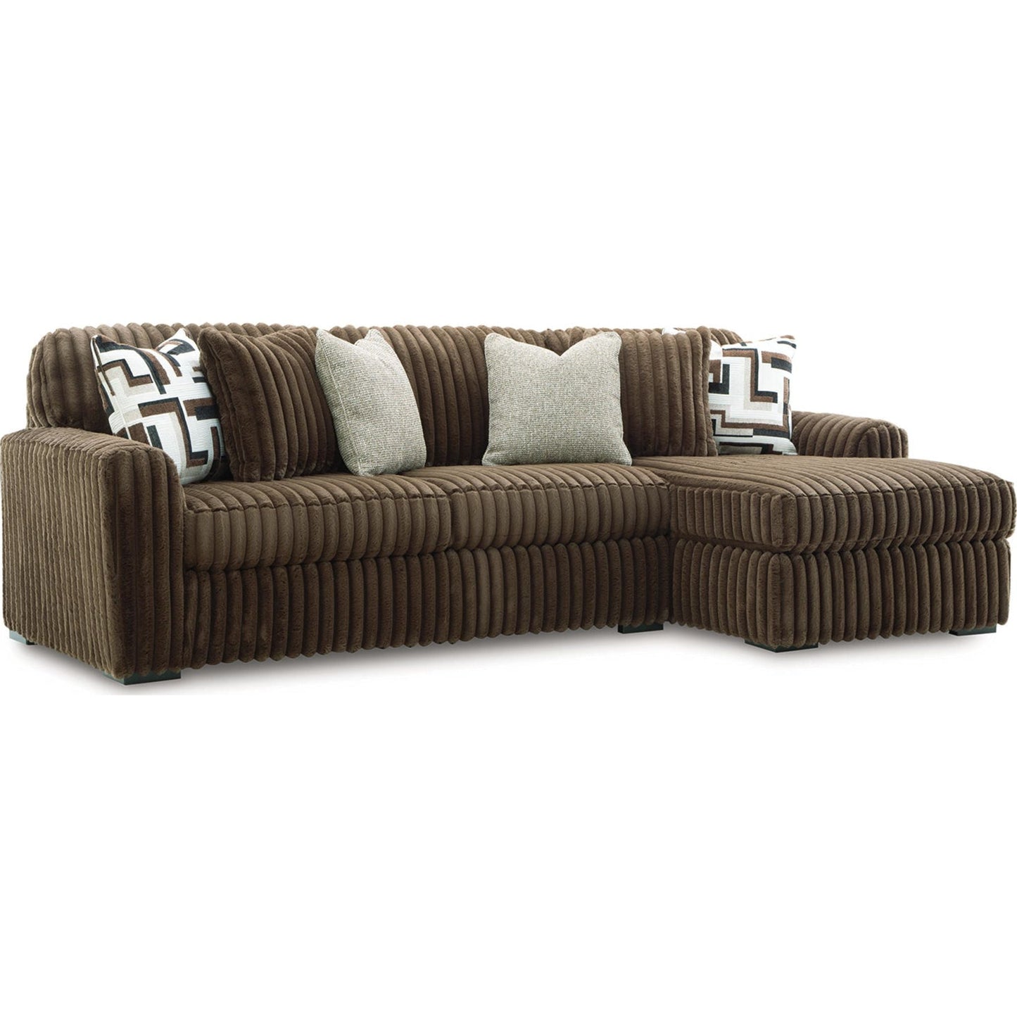 Canapé d'angle 2 pièces Midnight-Madness avec méridienne