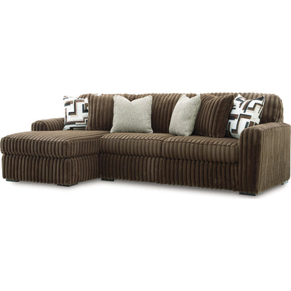 Canapé d'angle 2 pièces Midnight-Madness avec méridienne