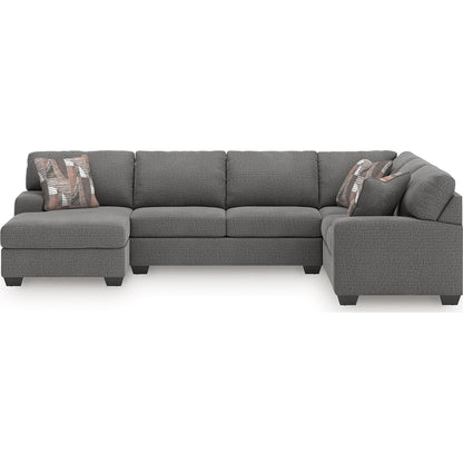 Canapé d'angle 3 pièces Newellen avec méridienne