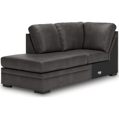 Canapé d'angle Dara Park 2 pièces avec méridienne