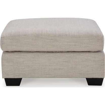 Pouf d'appoint surdimensionné Mahoney