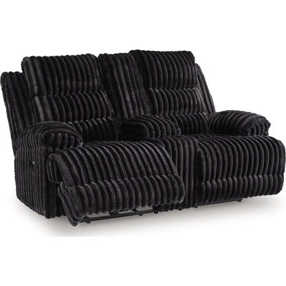 Canapé inclinable deux places Technique avec console