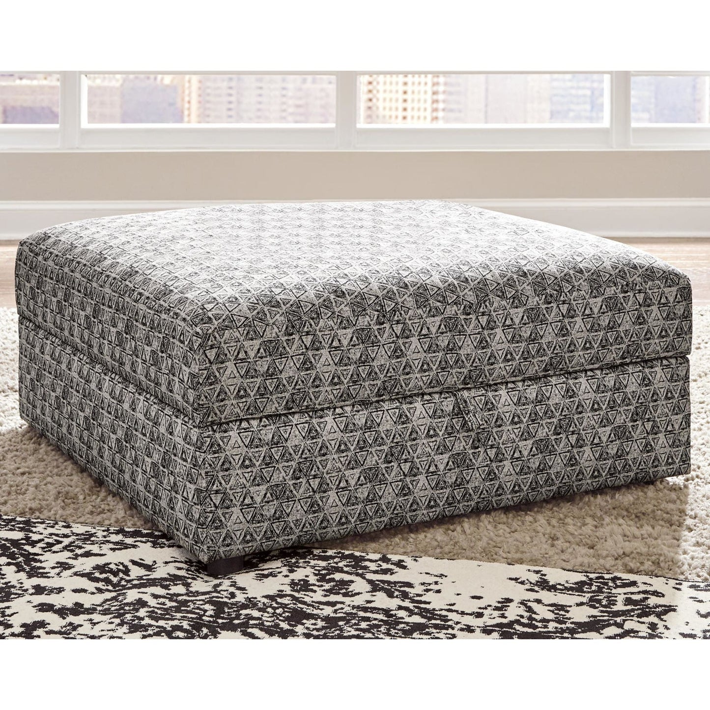Pouf Kellway avec rangement