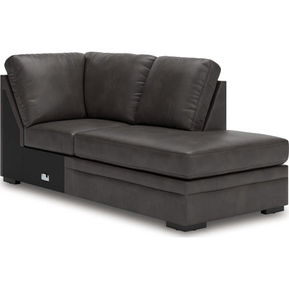 Canapé d'angle Dara Park 2 pièces avec méridienne