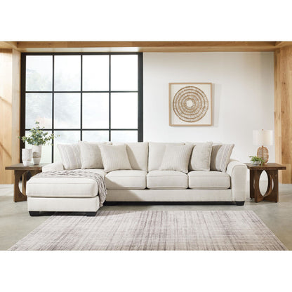 Canapé d'angle 2 pièces exclusif Lerenza avec méridienne