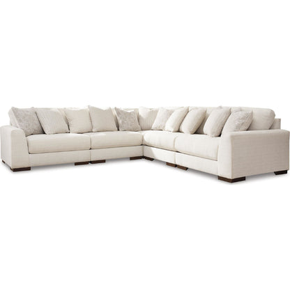 Lyndeboro - Canapé d'angle modulaire 5 pièces exclusif