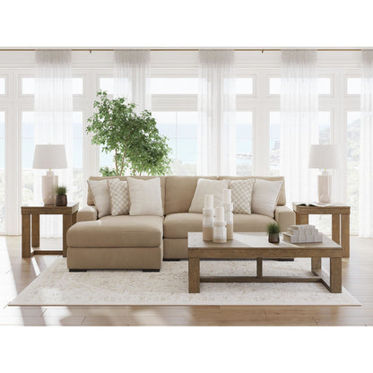 Canapé d'angle 2 pièces exclusif Larce avec méridienne