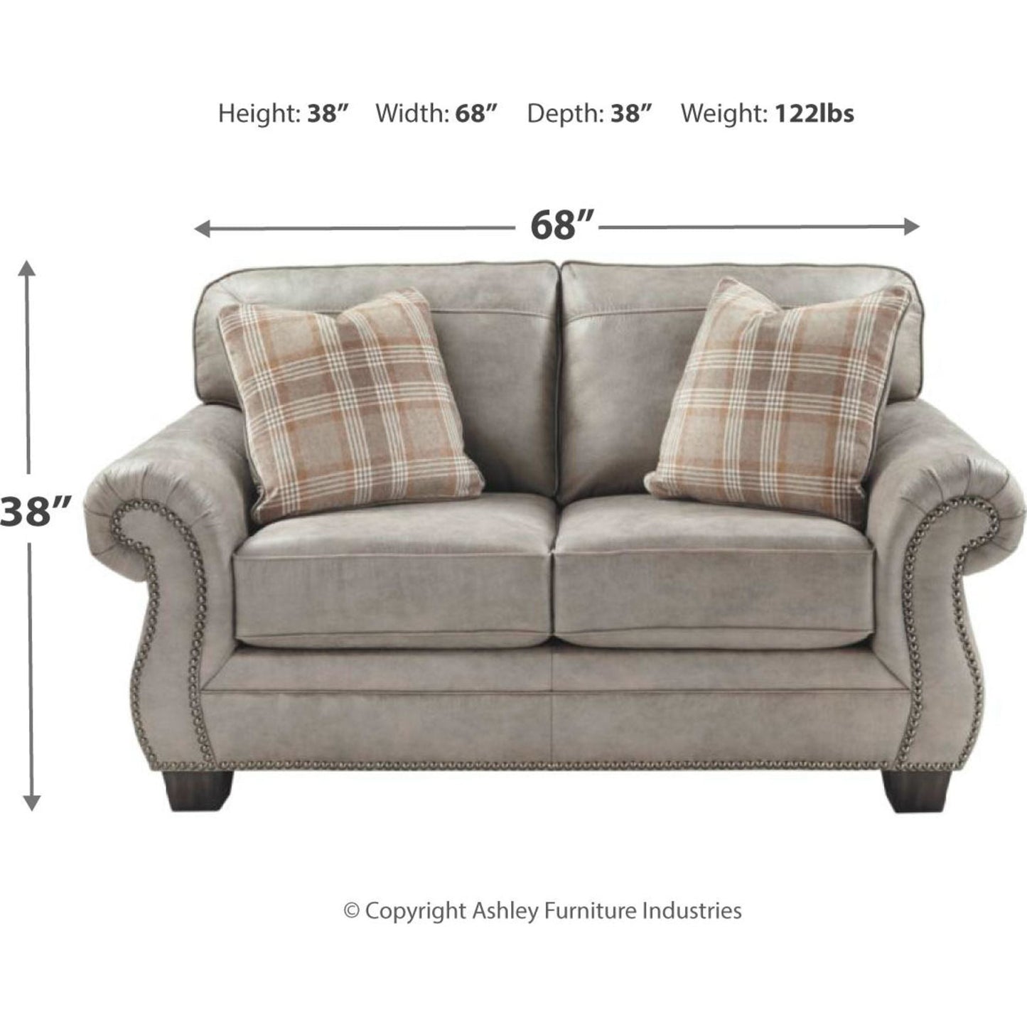 Canapé deux places Olsberg