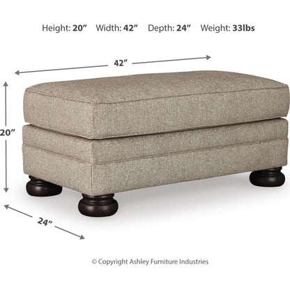 Pouf en bois de Kanan