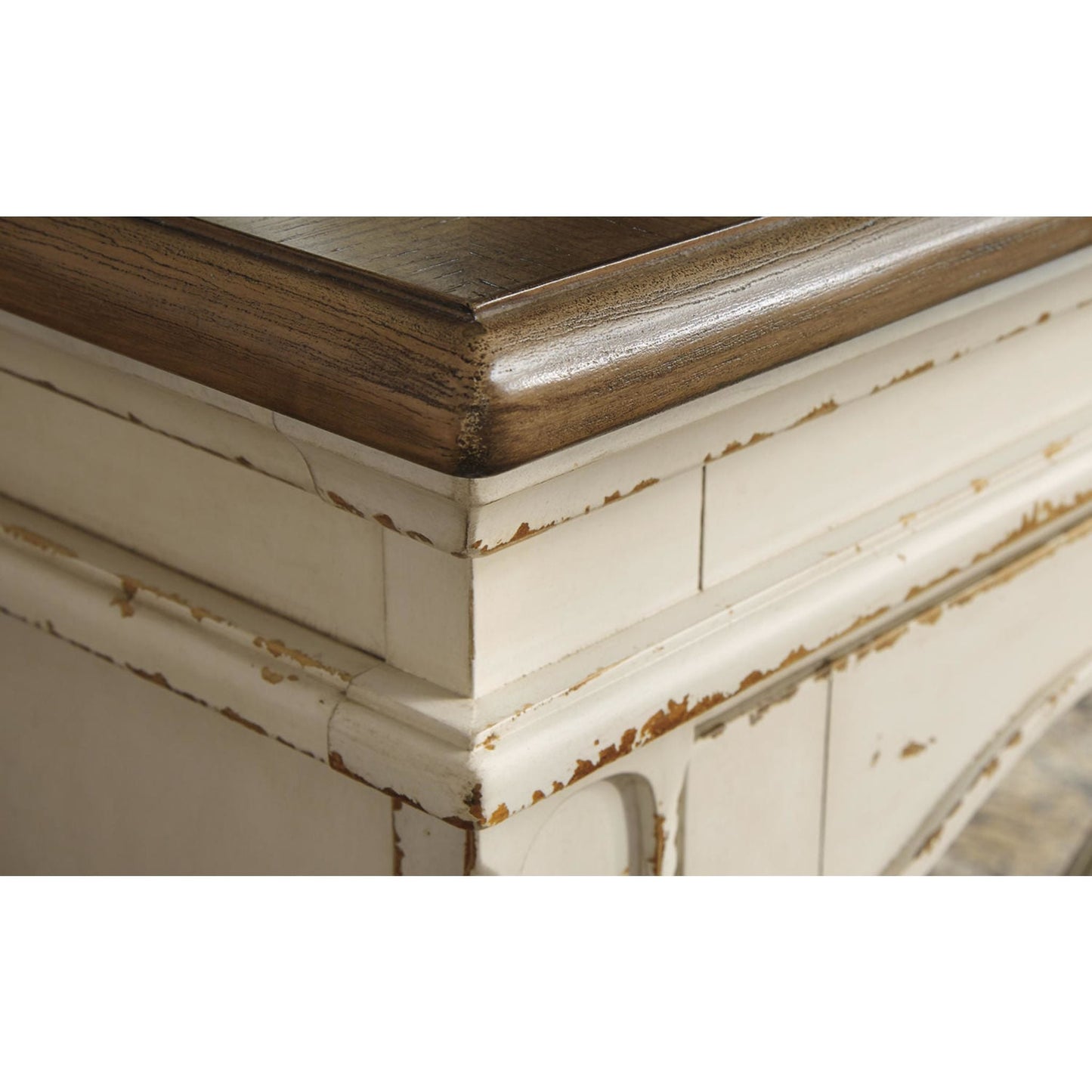 Meuble TV Realyn avec cheminée