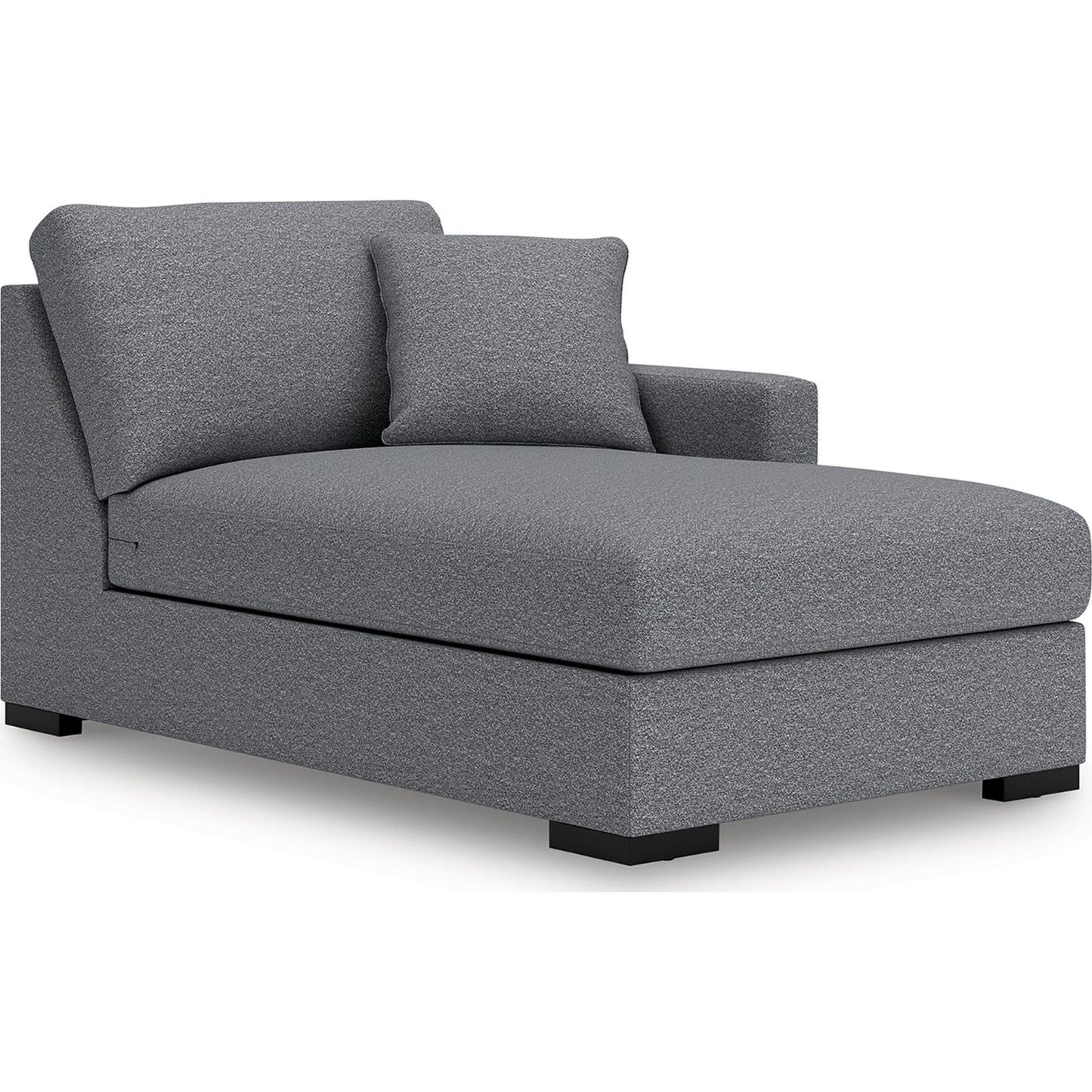 Canapé d'angle modulaire 5 pièces exclusif à Omaha avec double méridienne et double système audio