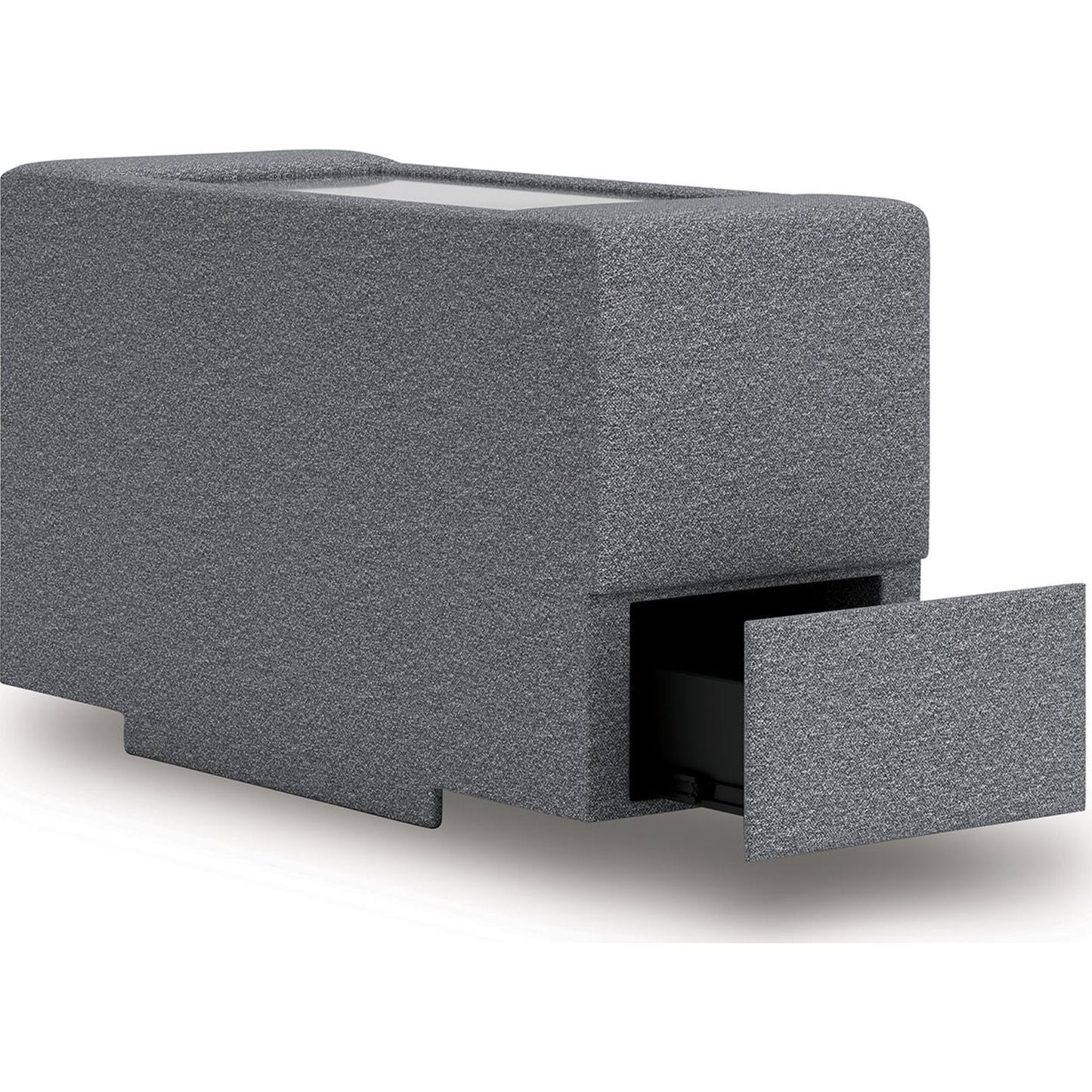 Canapé d'angle modulaire 3 pièces exclusif à Omaha avec rangement