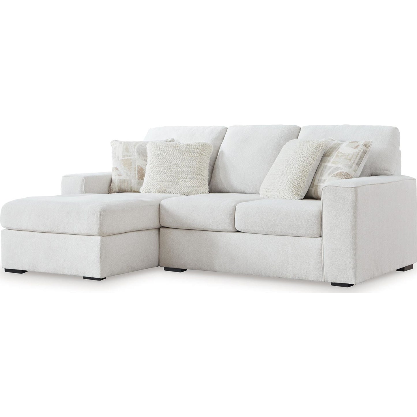 Canapé d'angle 2 pièces exclusif Leighelli avec méridienne