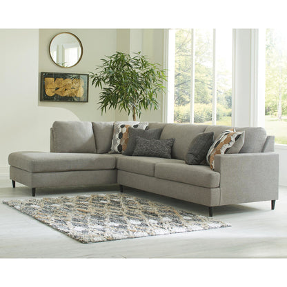 Canapé d'angle 2 pièces exclusif Santasia avec méridienne