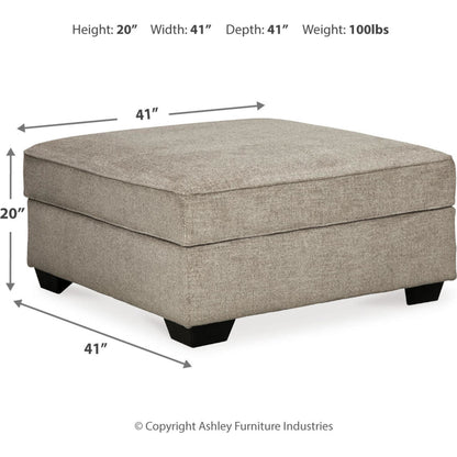 Pouf bovarien avec rangement