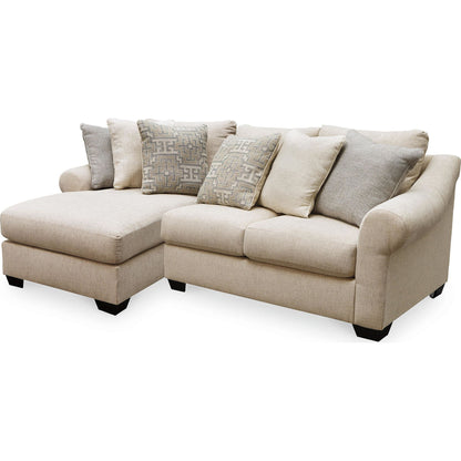 Canapé d'angle 2 pièces exclusif Carnaby avec méridienne