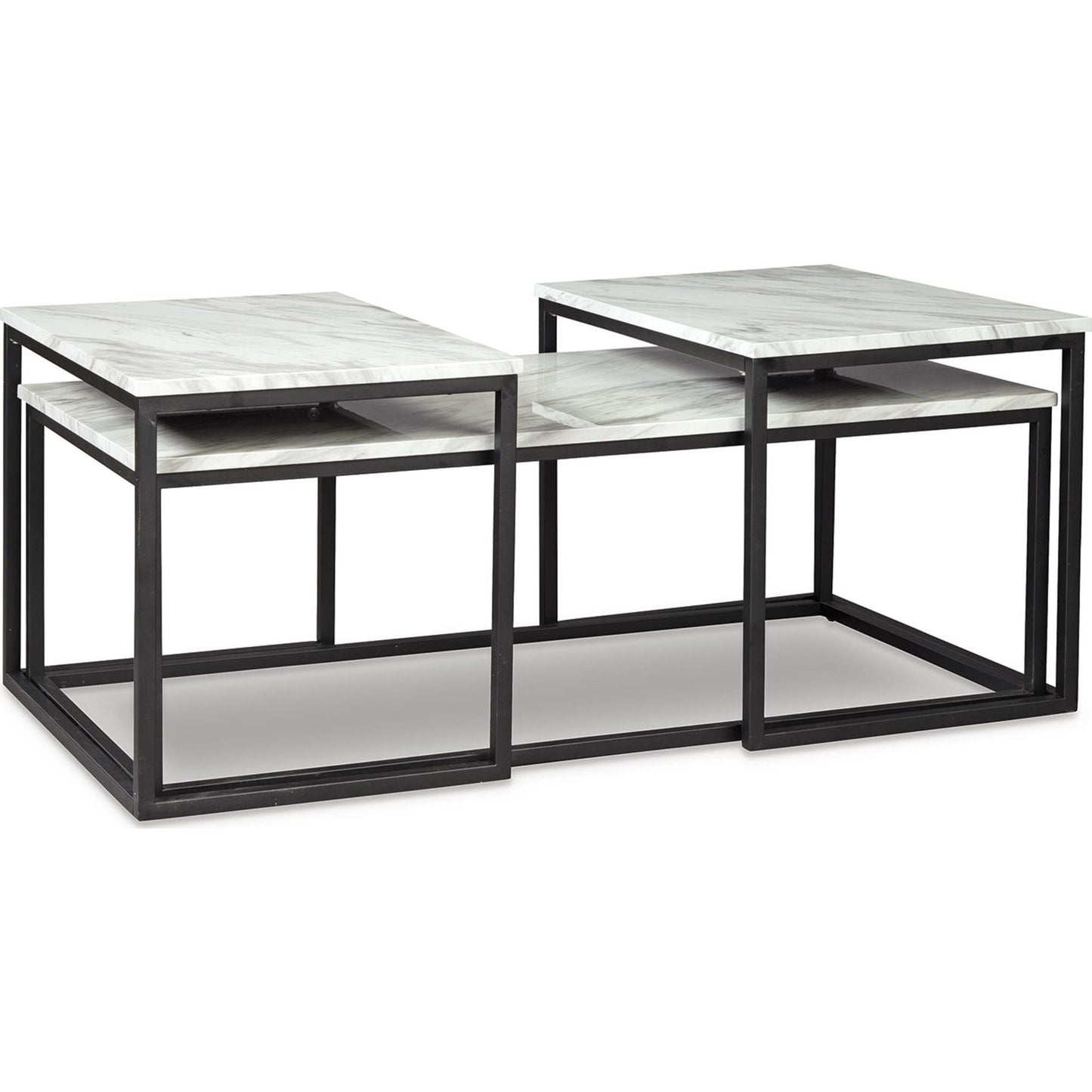 Ensemble de tables d'appoint Donnesta (ensemble de 3)
