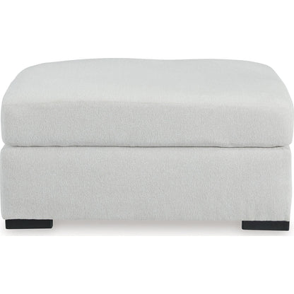 Pouf d'appoint surdimensionné exclusif Leighelli