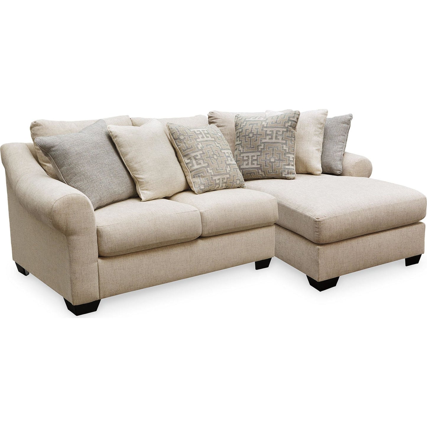 Canapé d'angle 2 pièces exclusif Carnaby avec méridienne