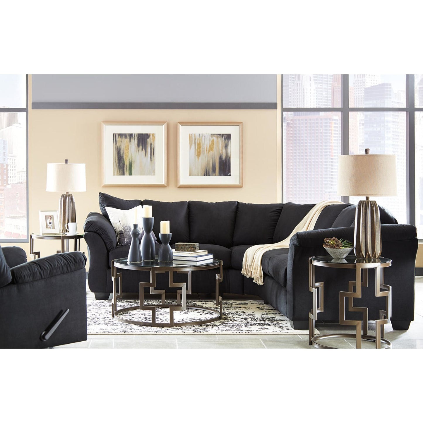 Fauteuil inclinable à bascule Darcy