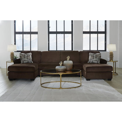 Canapé d'angle 3 pièces Landsings avec double méridienne