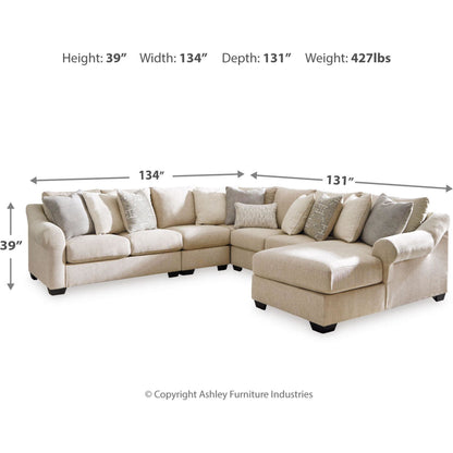 Canapé d'angle 5 pièces exclusif Carnaby