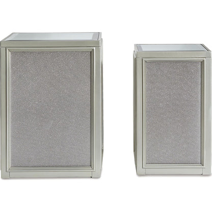 Tables d'appoint gigognes Traleena (lot de 2)