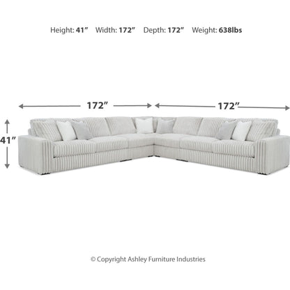 Magnifique canapé d'angle 5 pièces