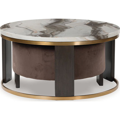 Table basse gigogne Jazmore (lot de 2)