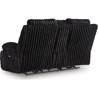 Canapé inclinable deux places Technique avec console