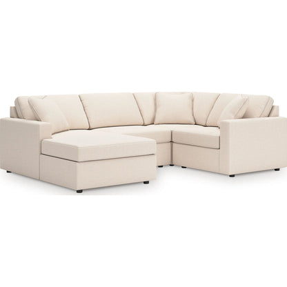 Canapé d'angle modulaire Modmax 4 pièces avec méridienne