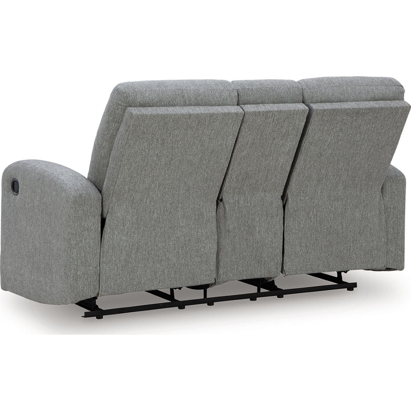 Canapé inclinable deux places Moreau Place avec console