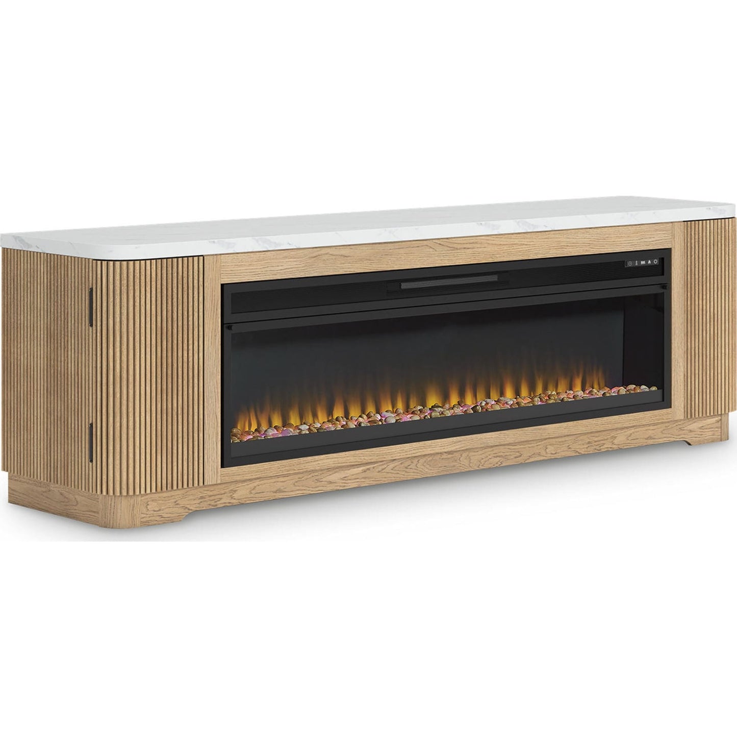 Meuble TV Camdill avec cheminée