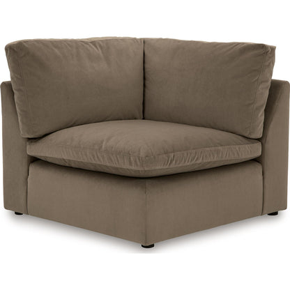 Canapé d'angle modulaire Sophie 5 pièces avec méridienne