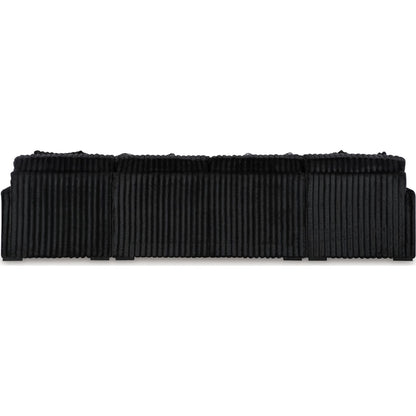 Canapé d'angle 3 pièces Midnight-Madness avec double méridienne