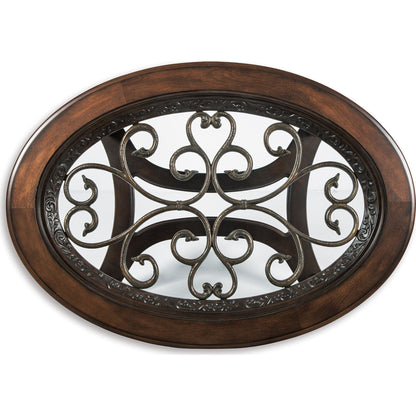 Table basse ovale Norcastle