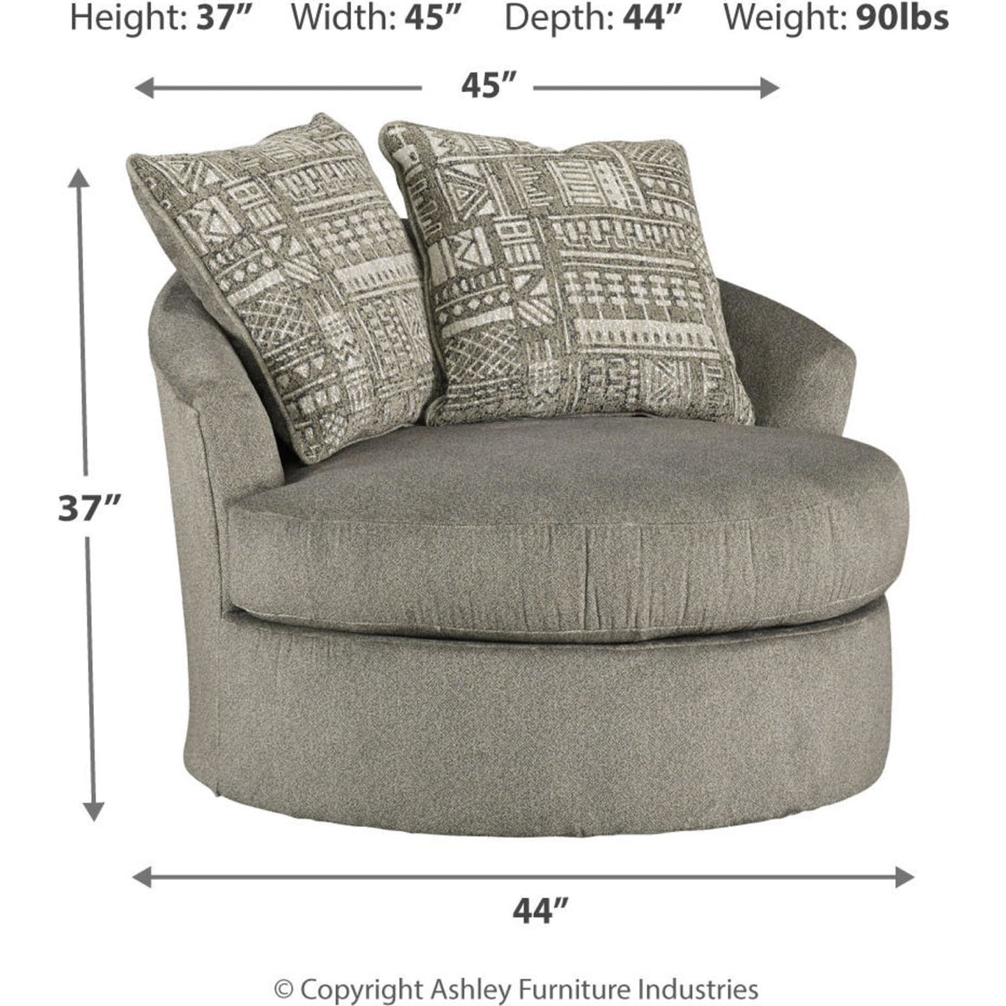 Fauteuil pivotant Soletren