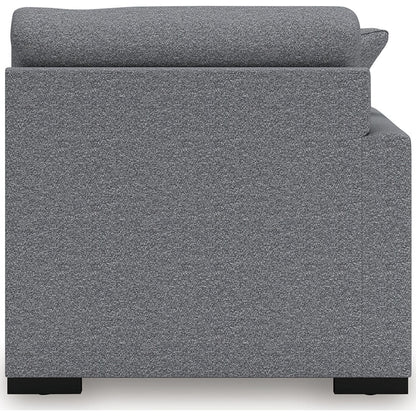 Canapé d'angle modulaire 6 pièces avec méridienne, exclusivité Omaha