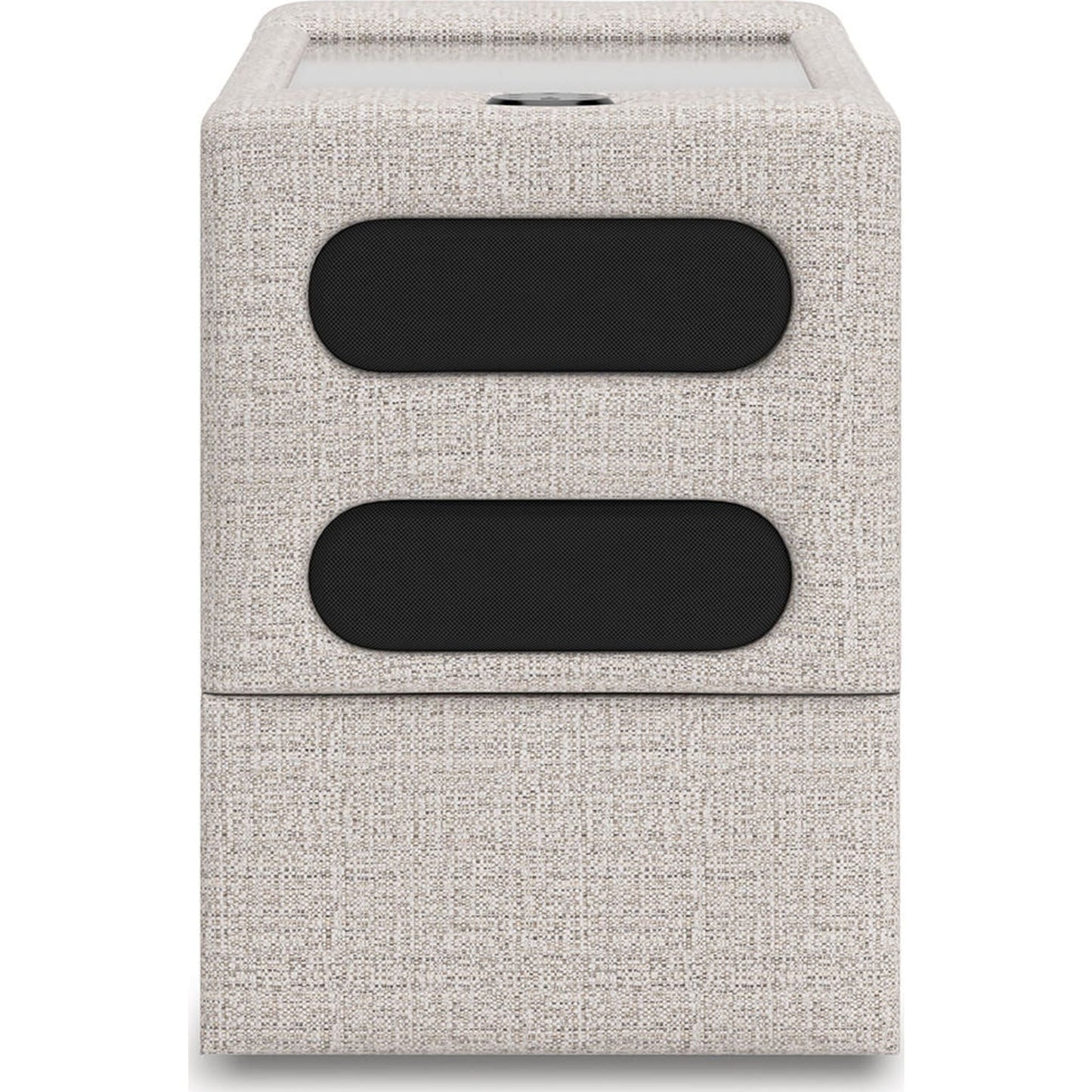 Canapé d'angle modulaire 4 pièces exclusif à Omaha avec système audio