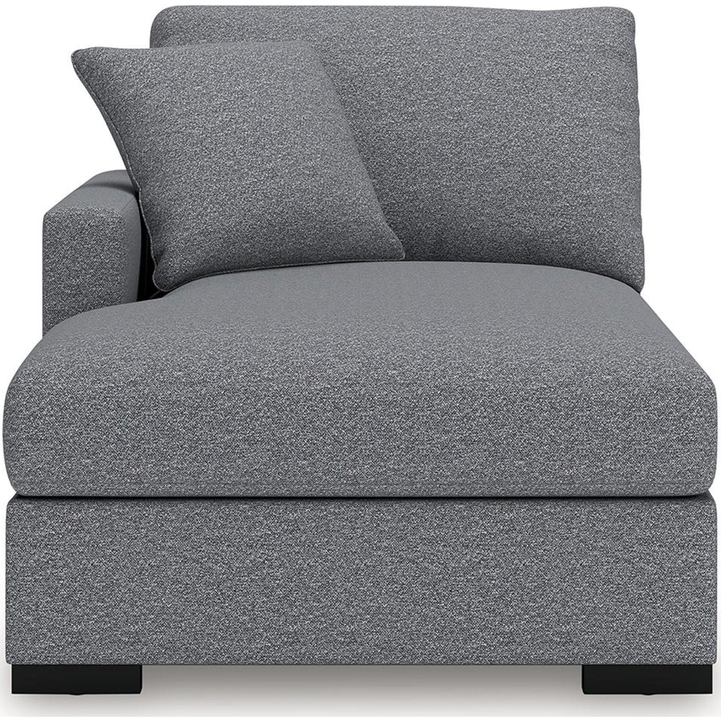 Canapé d'angle modulaire 4 pièces exclusif Omaha avec rangement et méridienne