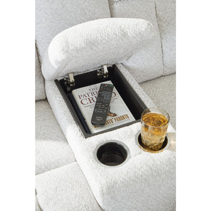 Canapé inclinable Frohn avec console