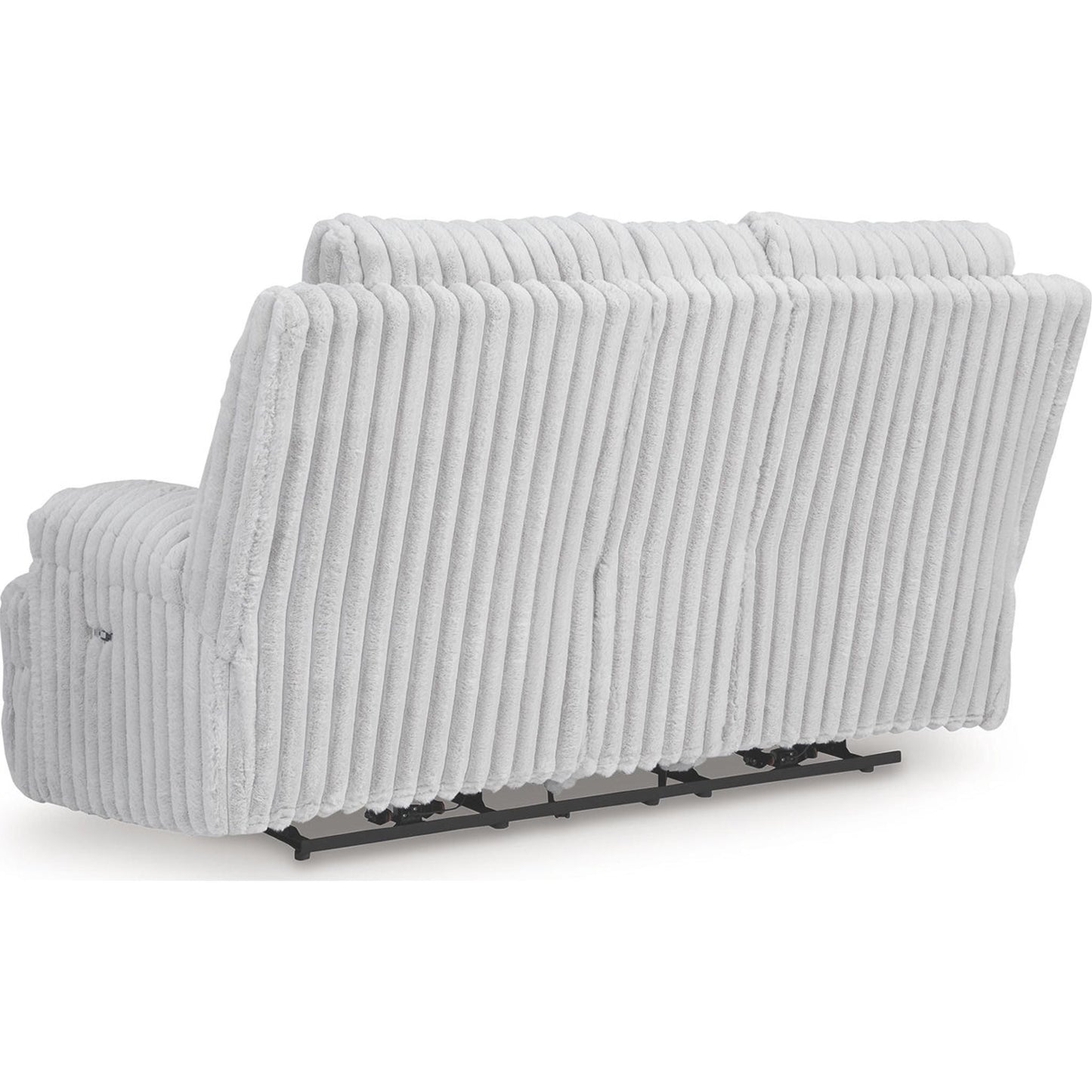 Canapé inclinable électrique deux places avec console